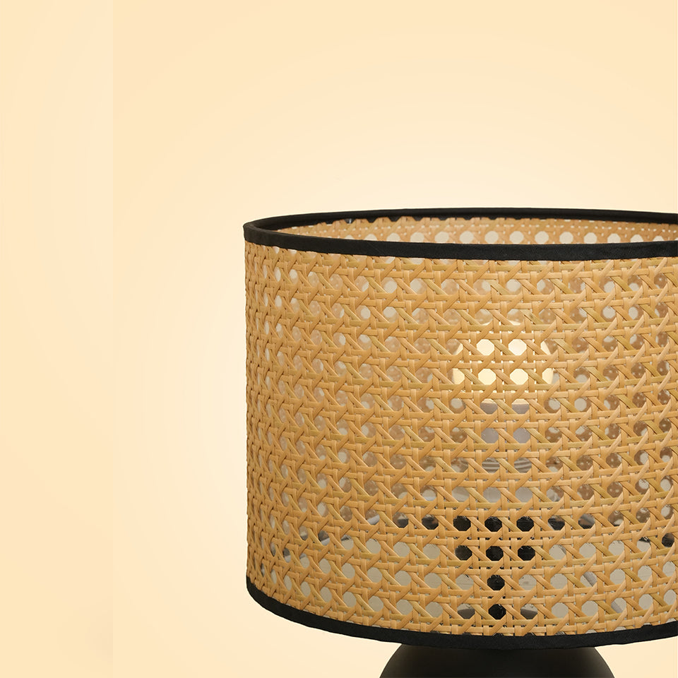 Rattan Table Lamp